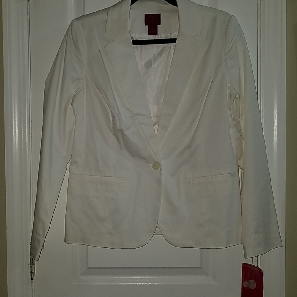 Women's 212 Collection new white jacket 10